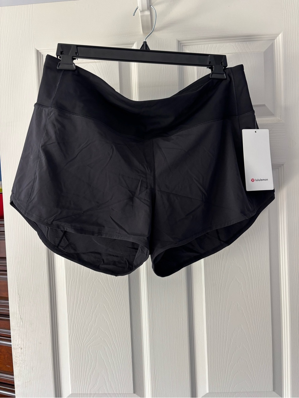 lululemon athletica Black Athletic Running Shorts